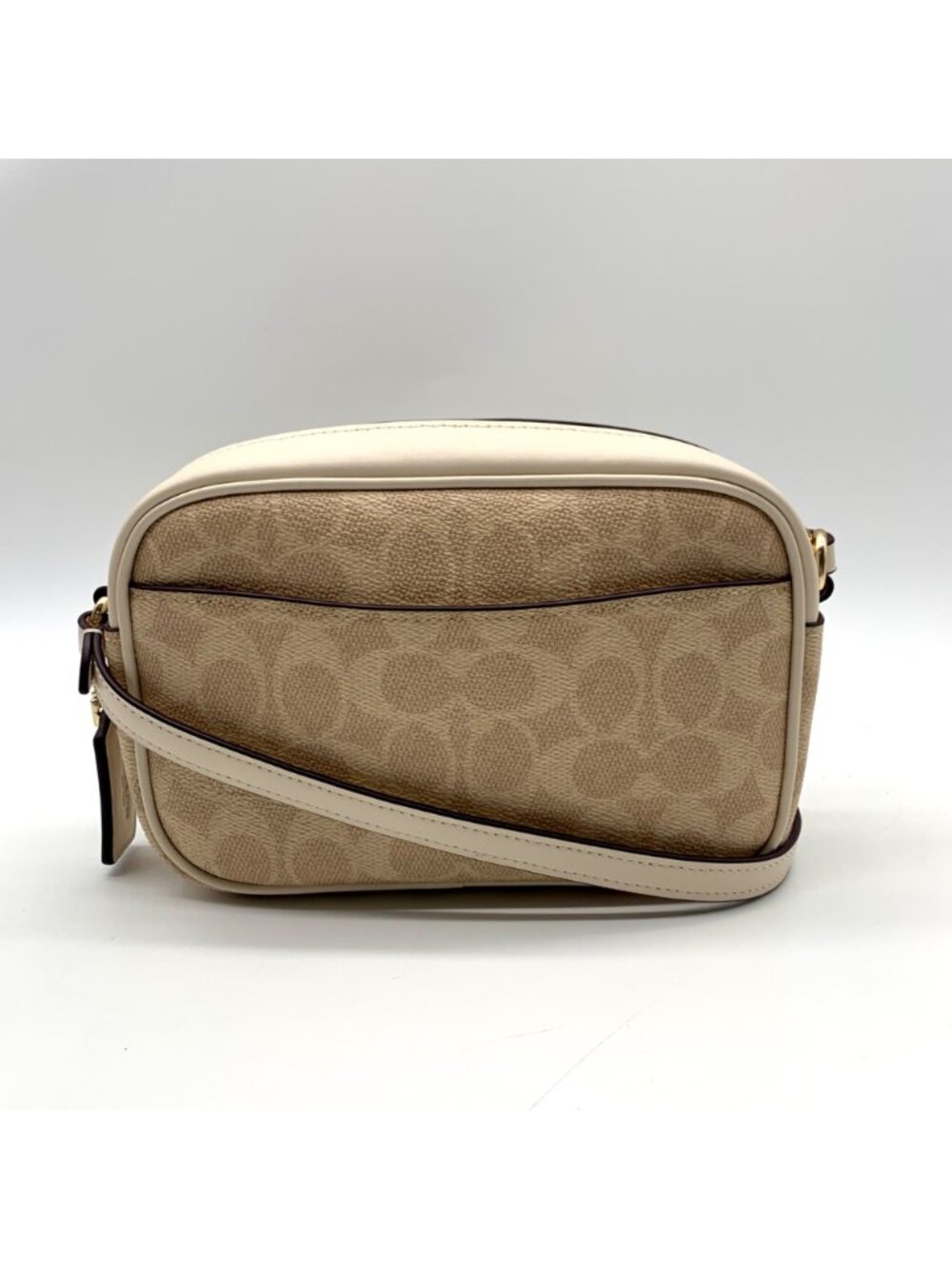 Coach Beige Jamie Camera Coated Canvas Crossbody Bag - Picture 2 of 12